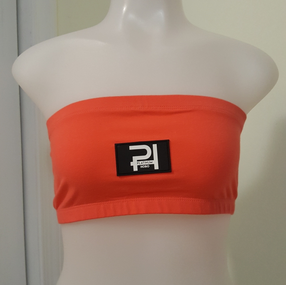 SALE! Bandeau in Orange Coral